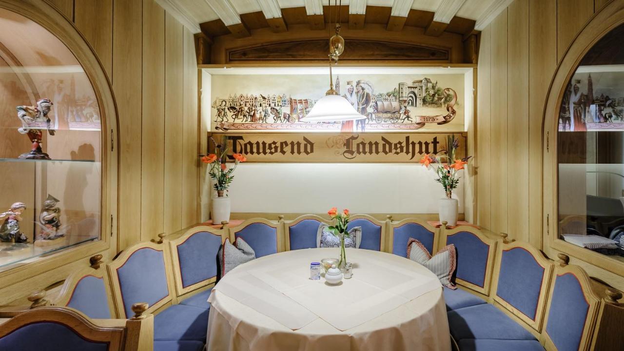 Restaurant-Cafe-Pension Himmel Landshut Exteriör bild